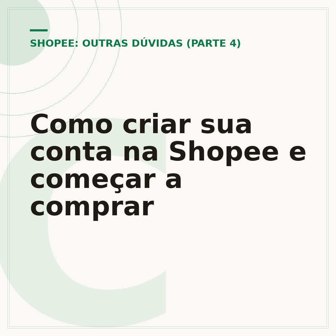 Como criar sua conta na Shopee e começar a comprar