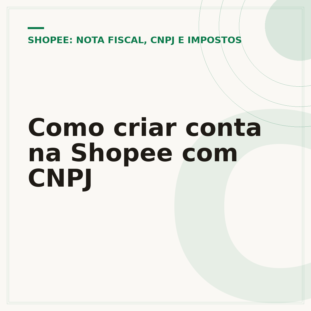 Como criar conta na Shopee com CNPJ