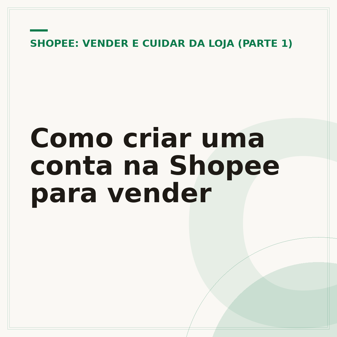 Como criar uma conta na Shopee para vender