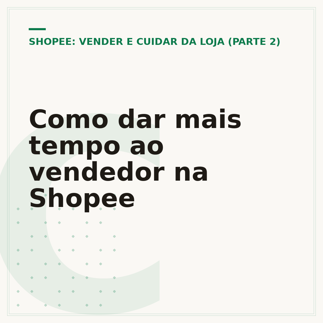 Como dar mais tempo ao vendedor na Shopee