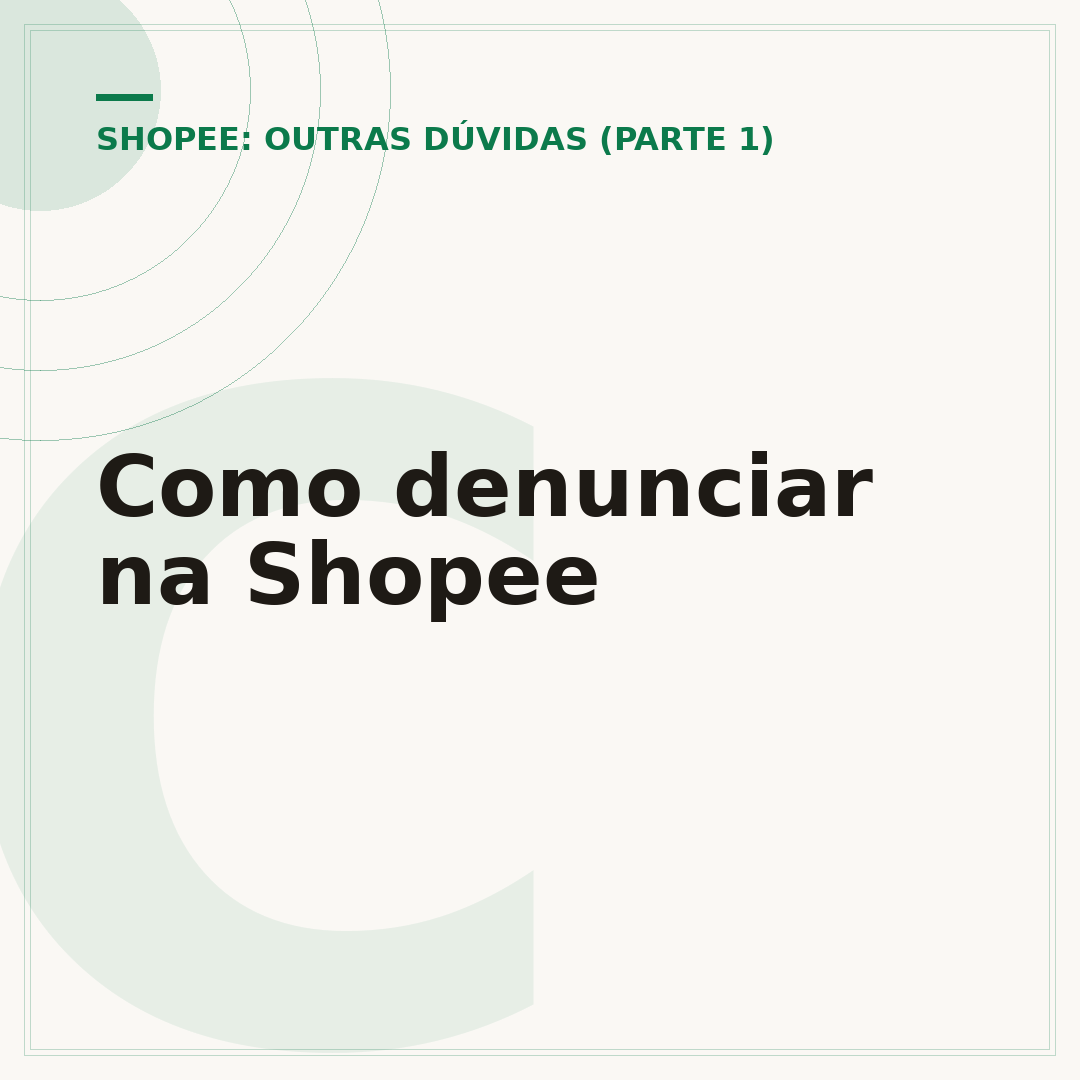 Como denunciar na Shopee