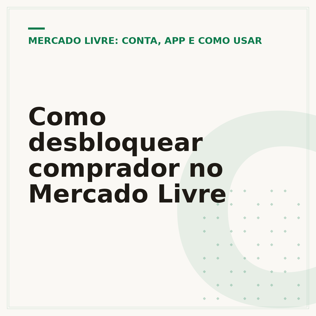 Como desbloquear comprador no Mercado Livre