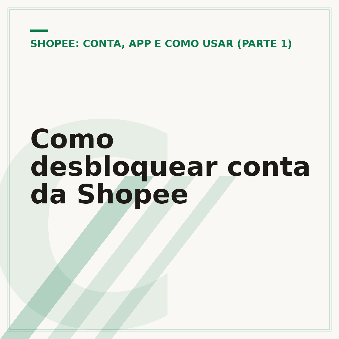 Como desbloquear conta da Shopee