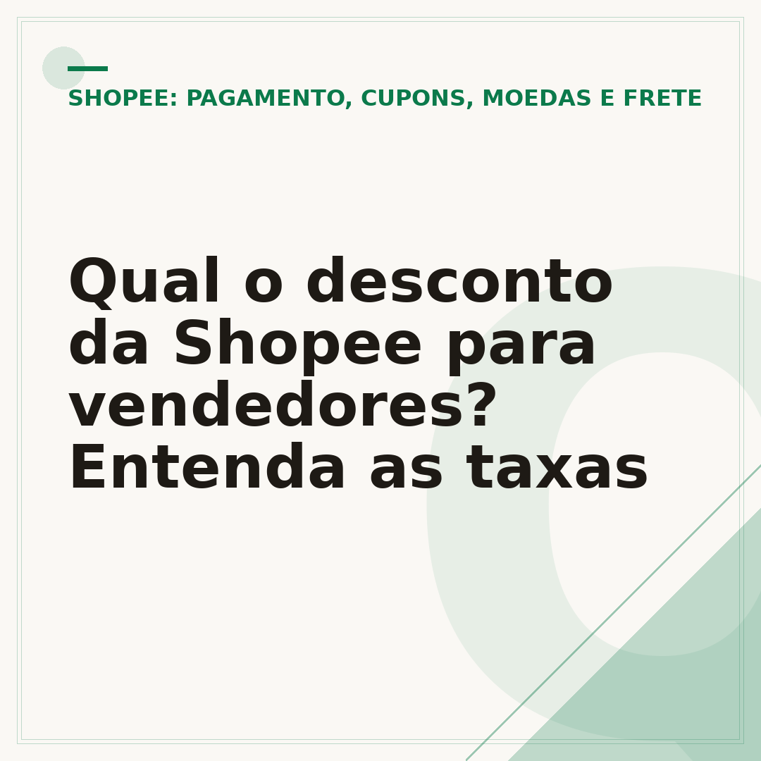 Qual o desconto da Shopee para vendedores? Entenda as taxas