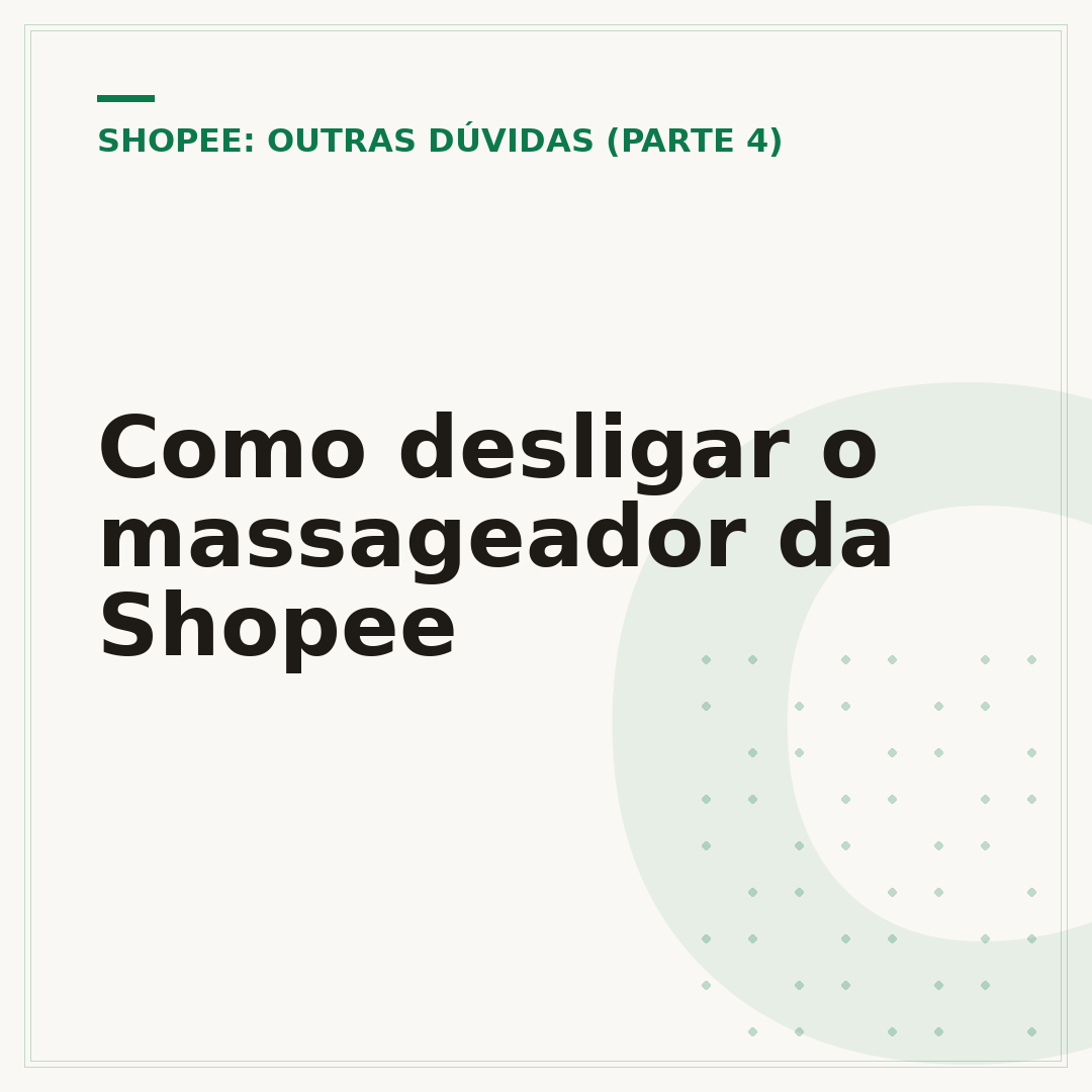 Como desligar o massageador da Shopee