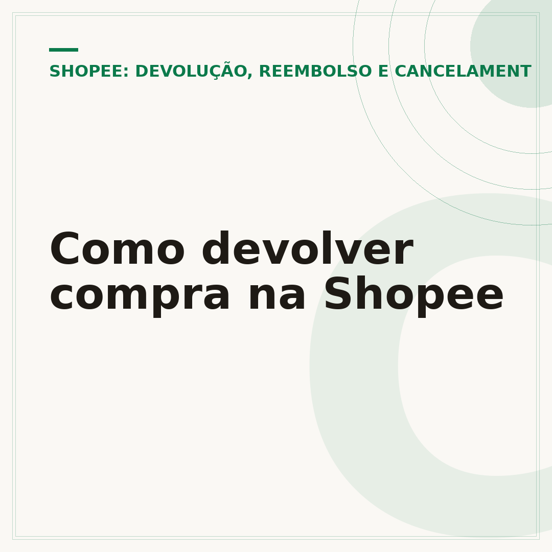 Como devolver compra na Shopee