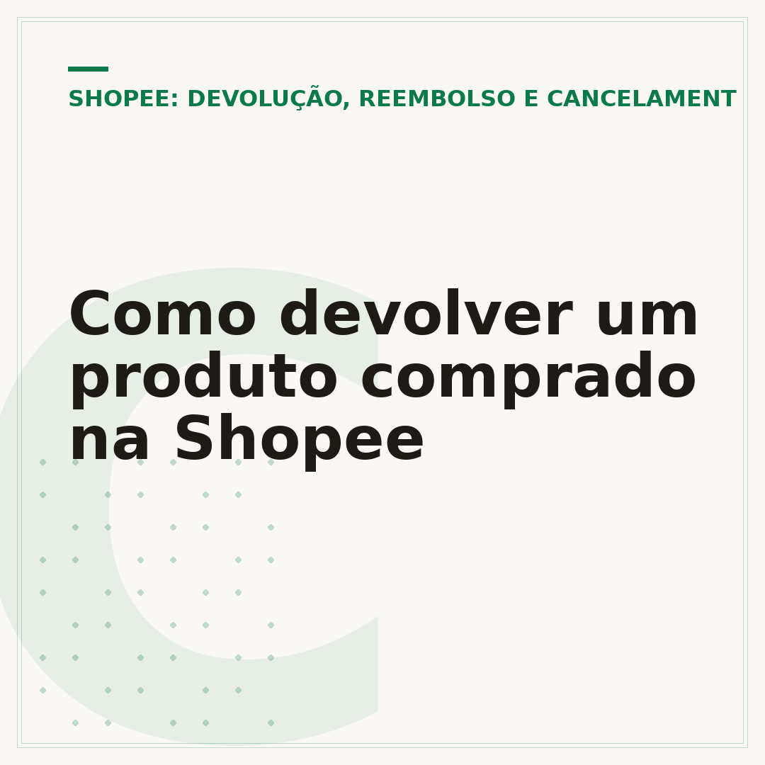 Como devolver um produto comprado na Shopee
