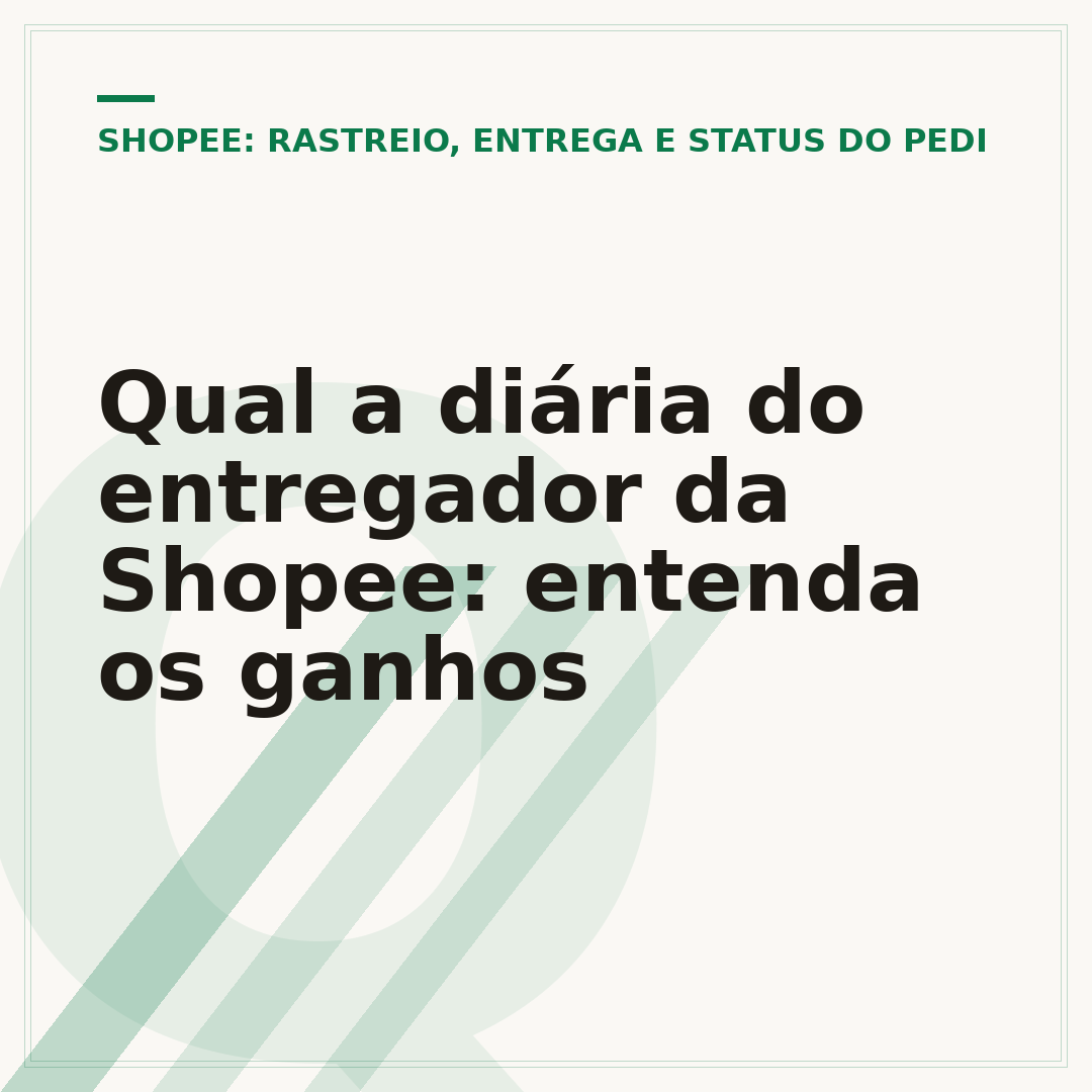 Qual a diária do entregador da Shopee: entenda os ganhos