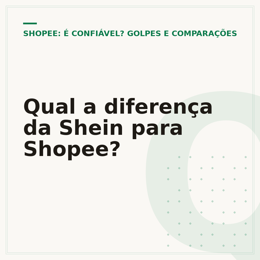 Qual a diferença da Shein para Shopee?