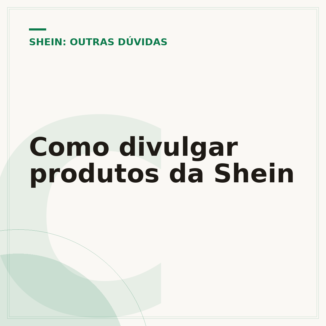Como divulgar produtos da Shein