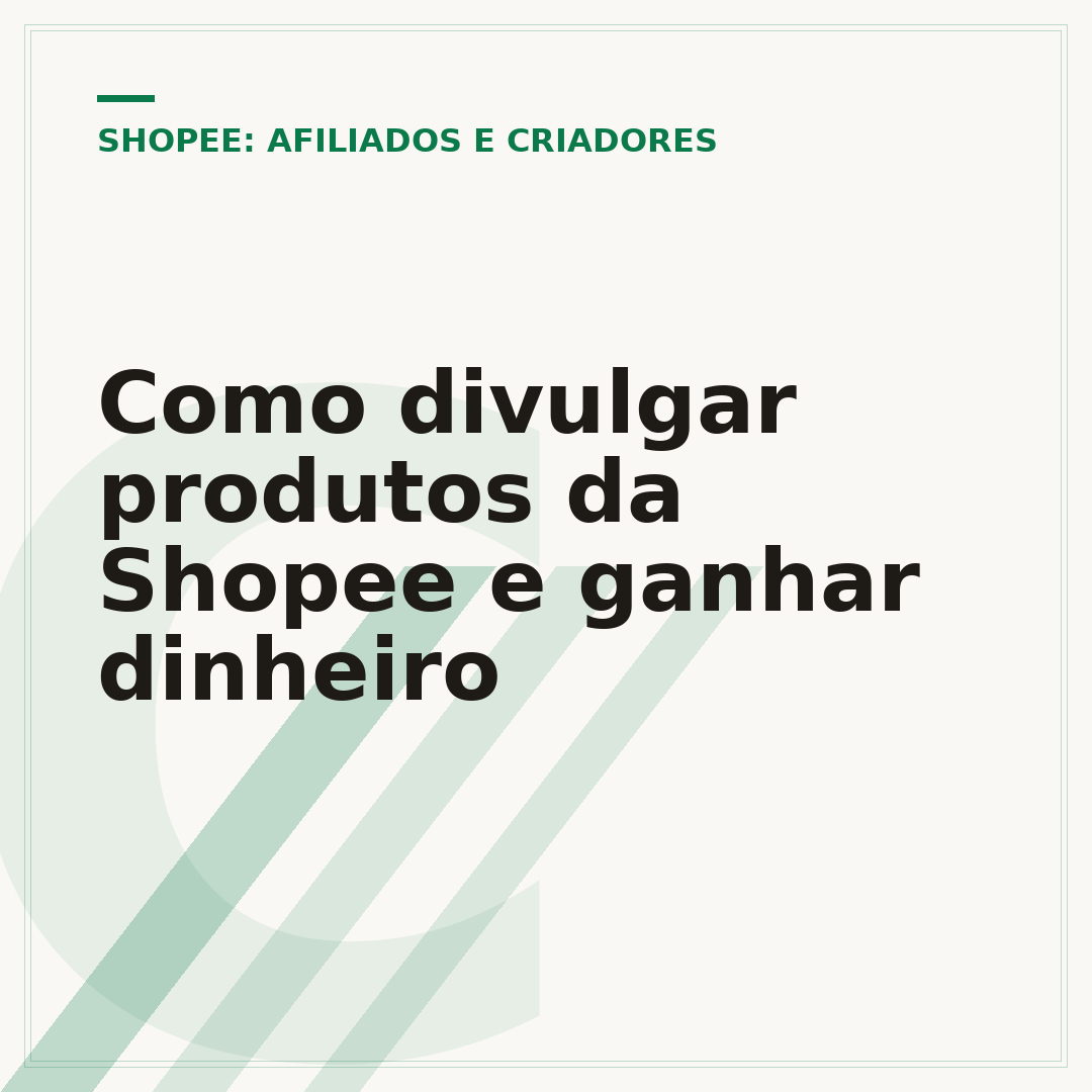 Como divulgar produtos da Shopee e ganhar dinheiro