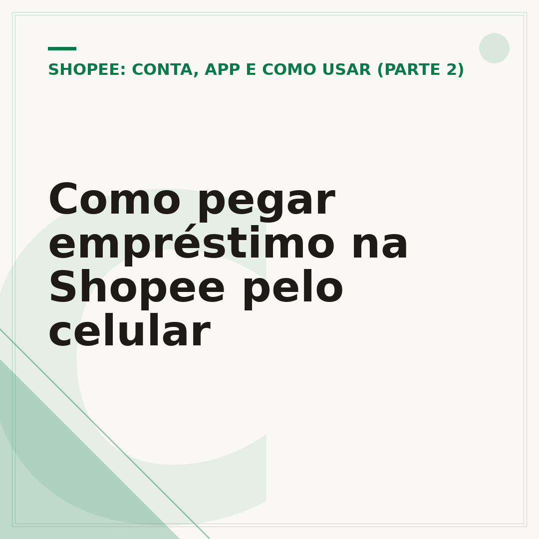 Como pegar empréstimo na Shopee pelo celular