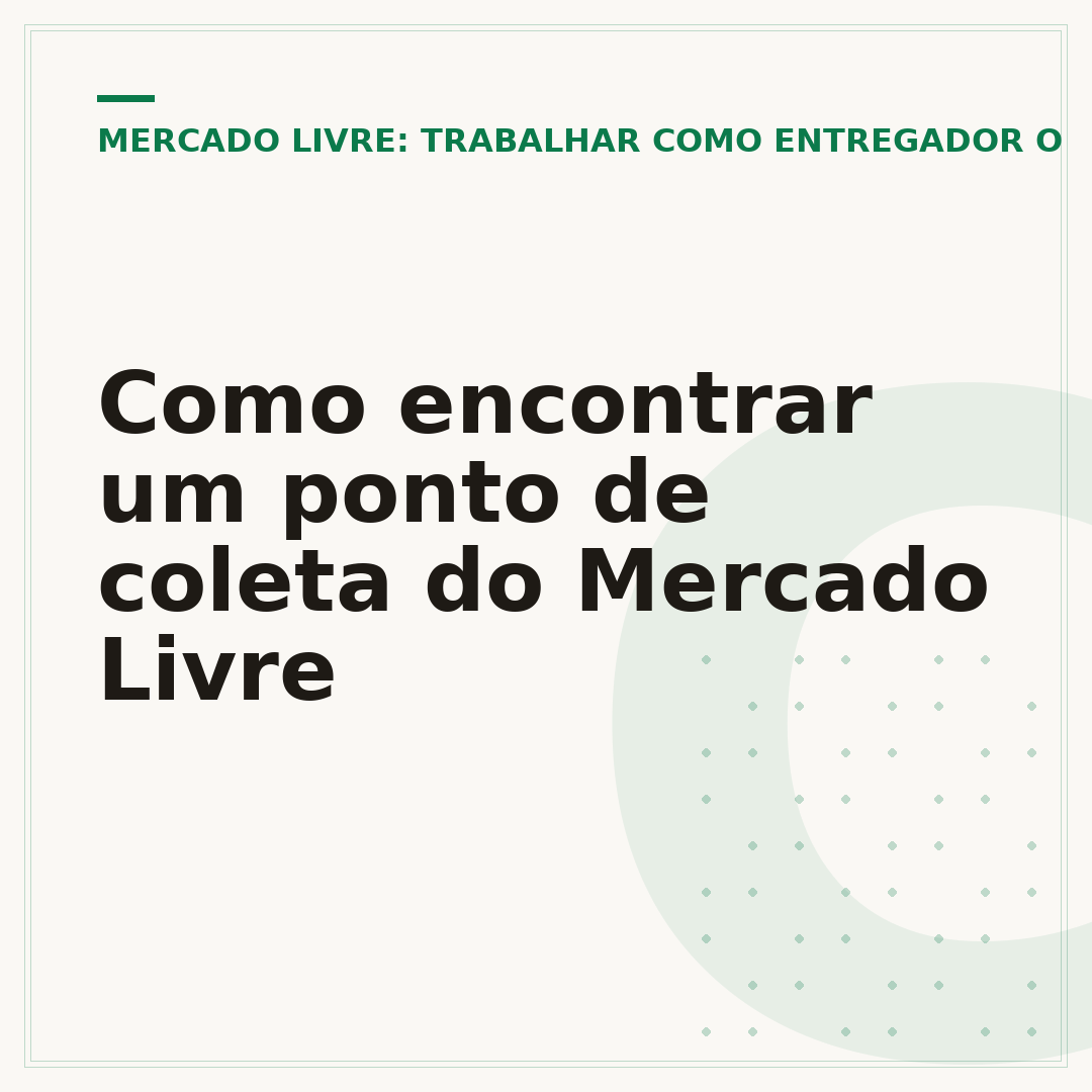 Como encontrar um ponto de coleta do Mercado Livre