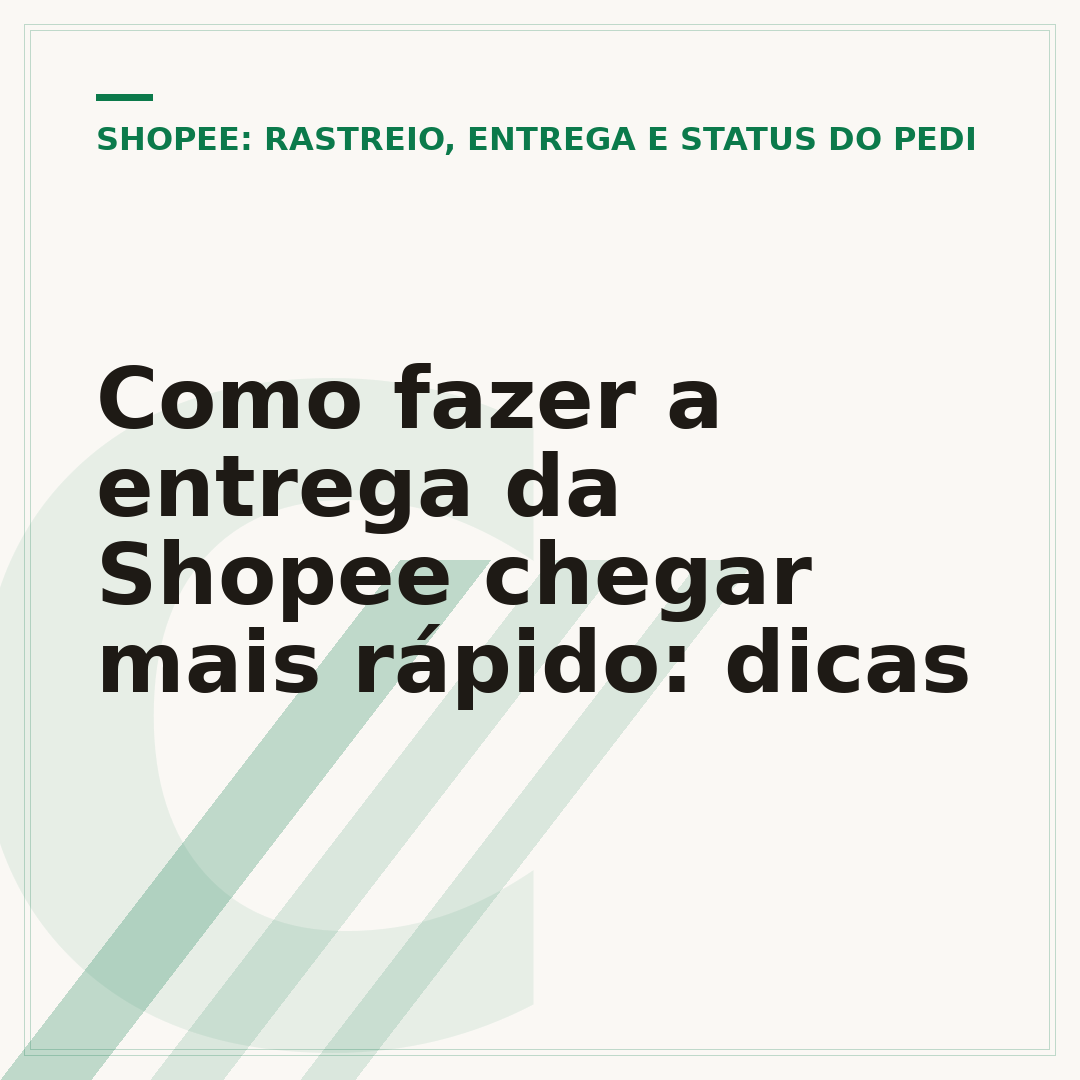 Como fazer a entrega da Shopee chegar mais rápido: dicas