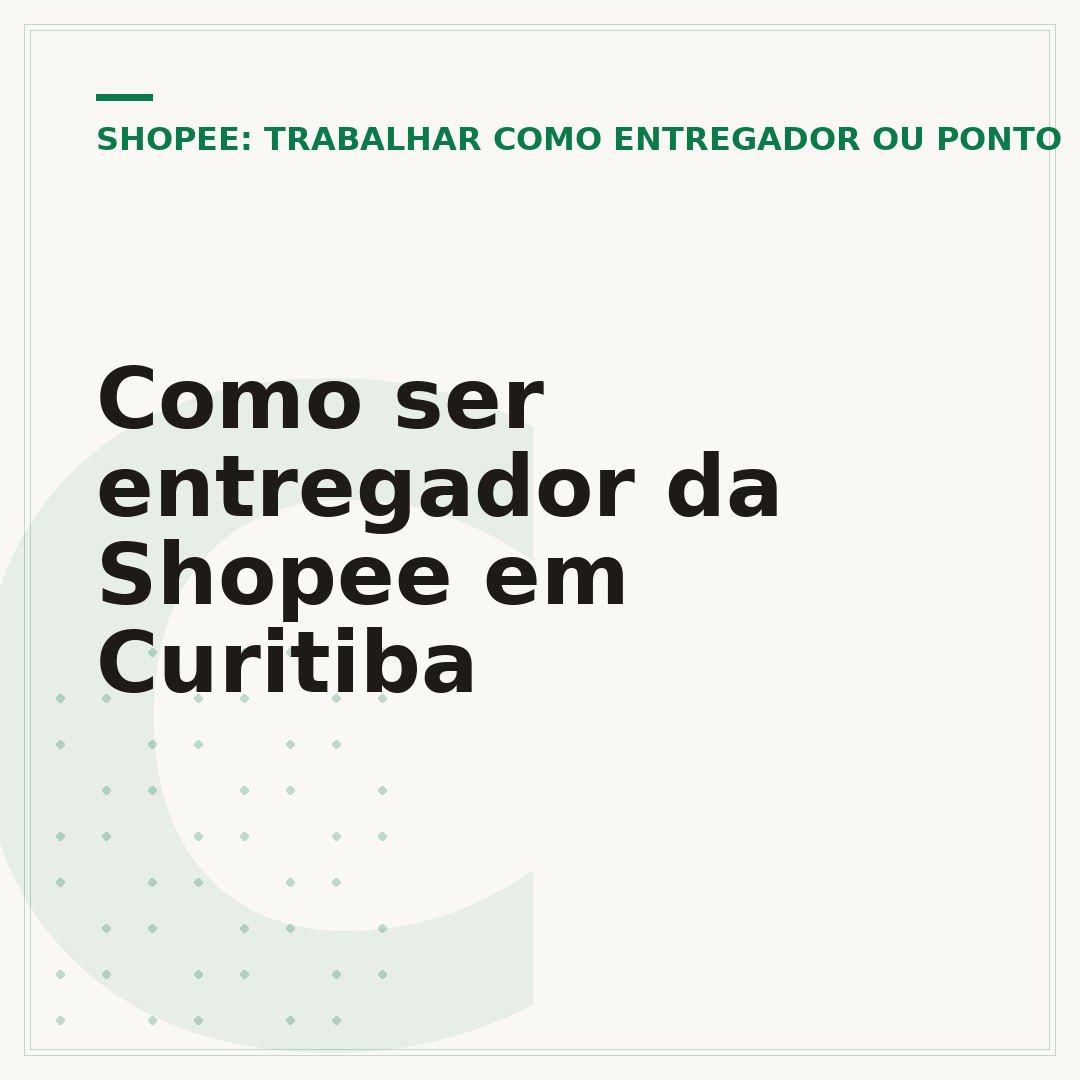 Como ser entregador da Shopee em Curitiba