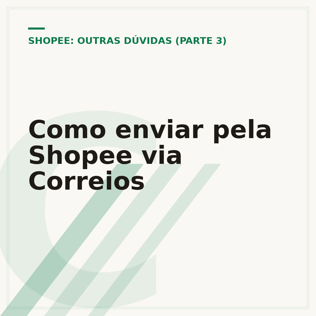 Como enviar pela Shopee via Correios