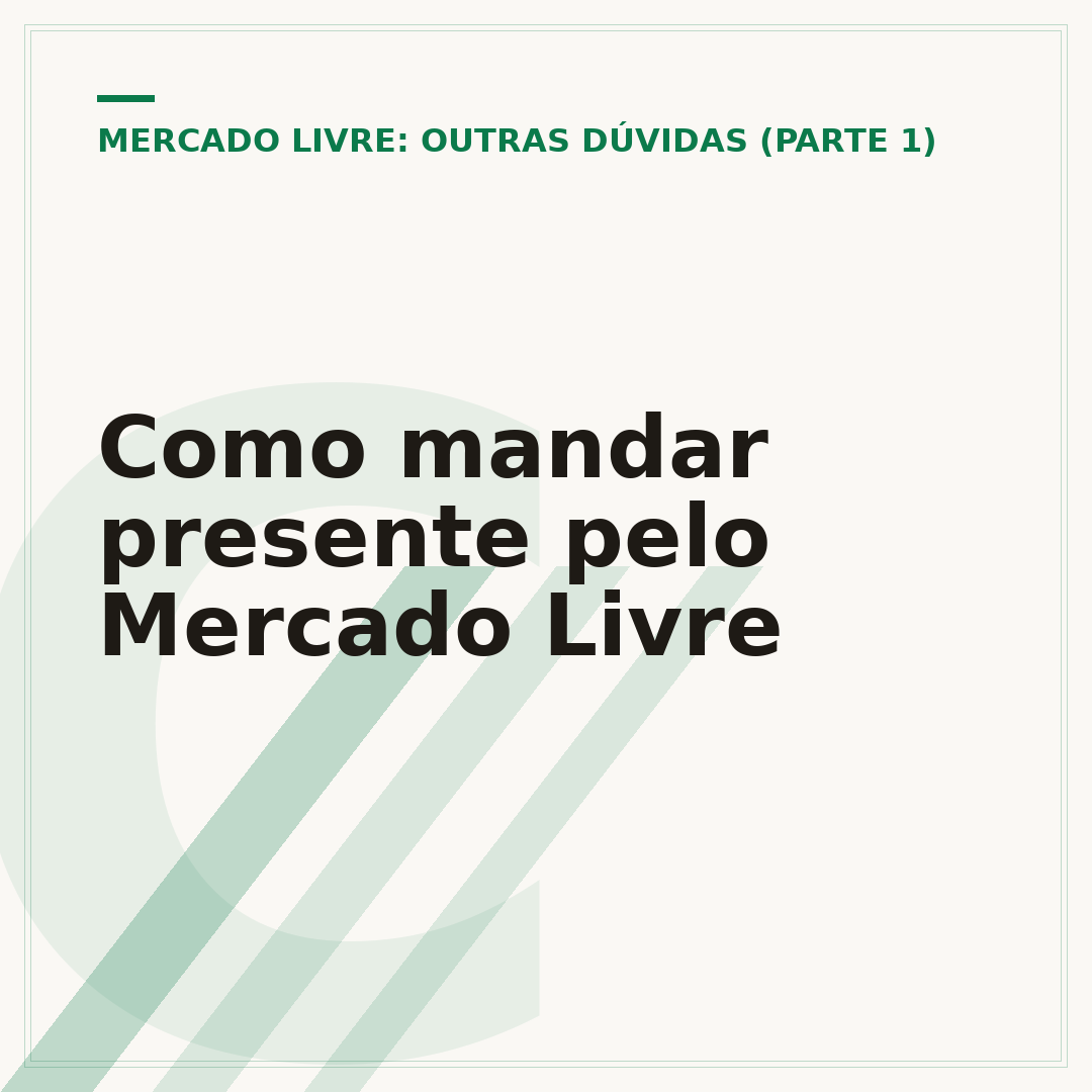 Como mandar presente pelo Mercado Livre