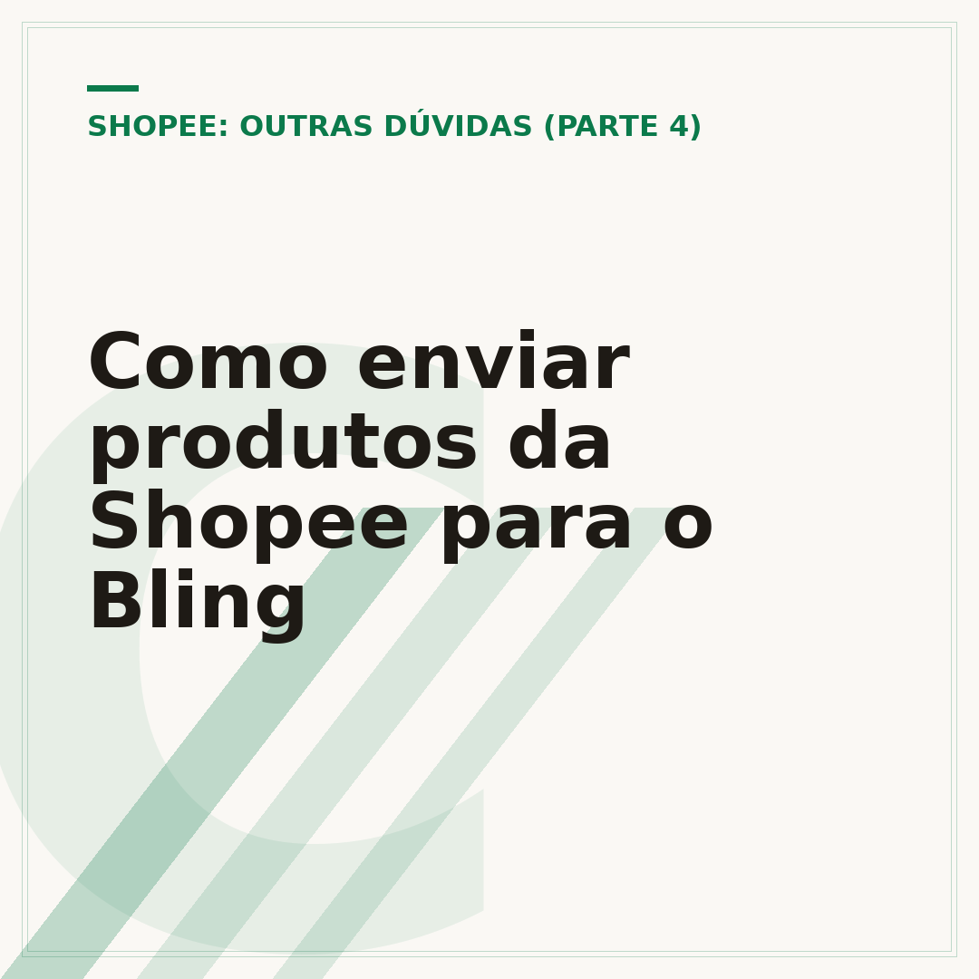 Como enviar produtos da Shopee para o Bling