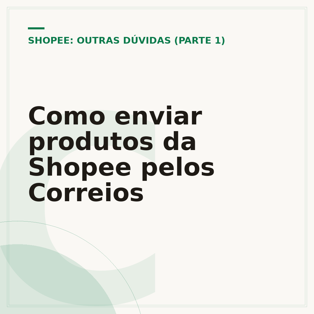 Como enviar produtos da Shopee pelos Correios