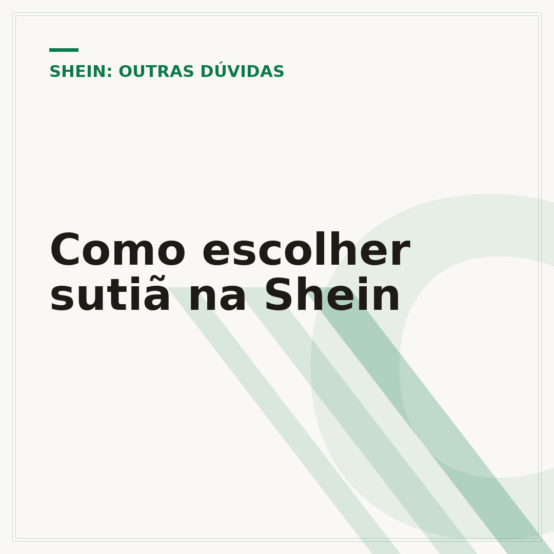 Como escolher sutiã na Shein