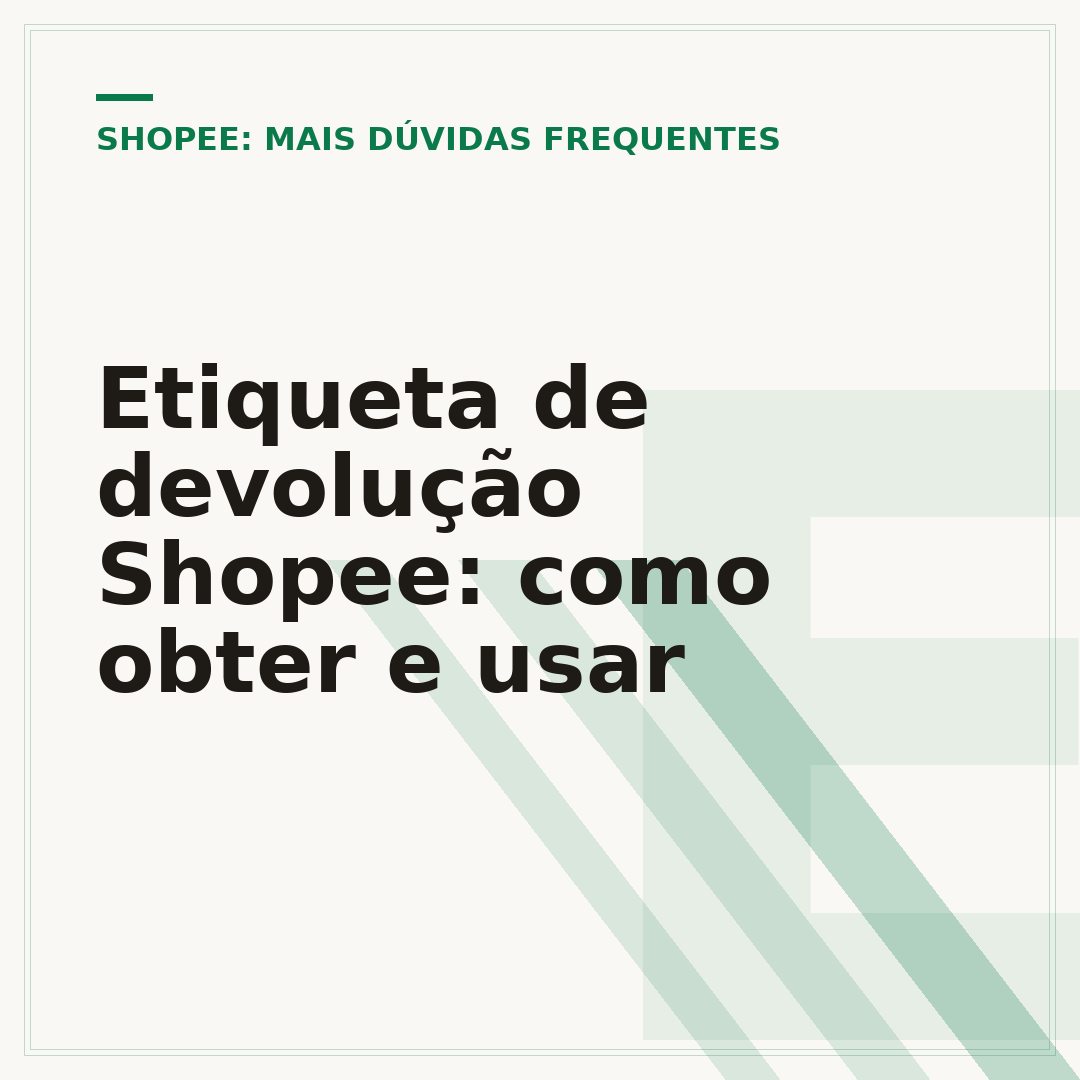 Etiqueta de devolução Shopee: como obter e usar