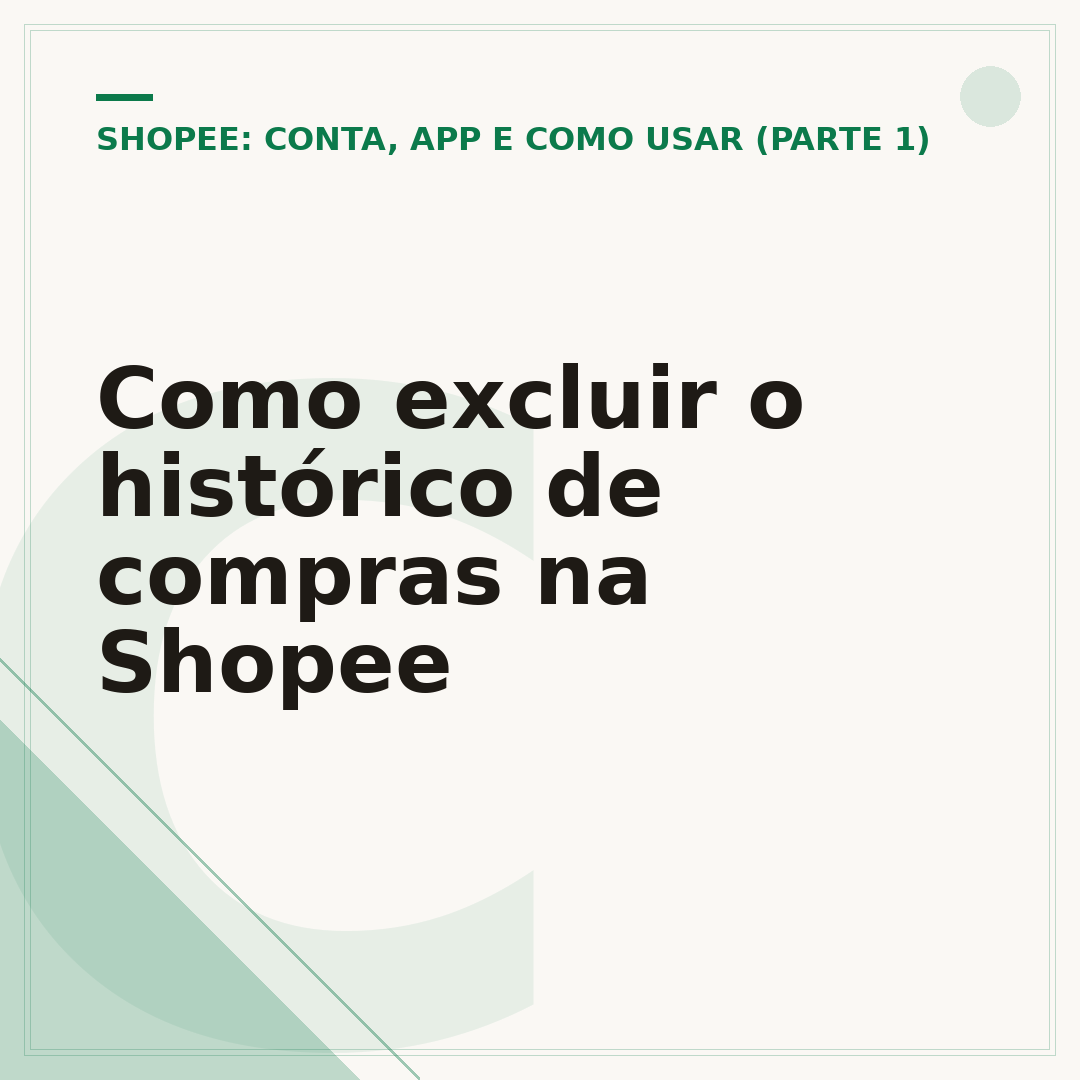 Como excluir o histórico de compras na Shopee
