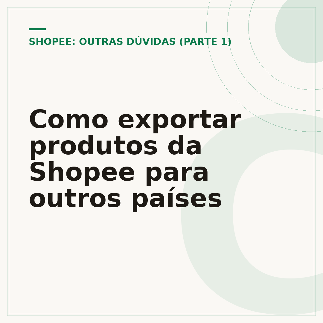 Como exportar produtos da Shopee para outros países
