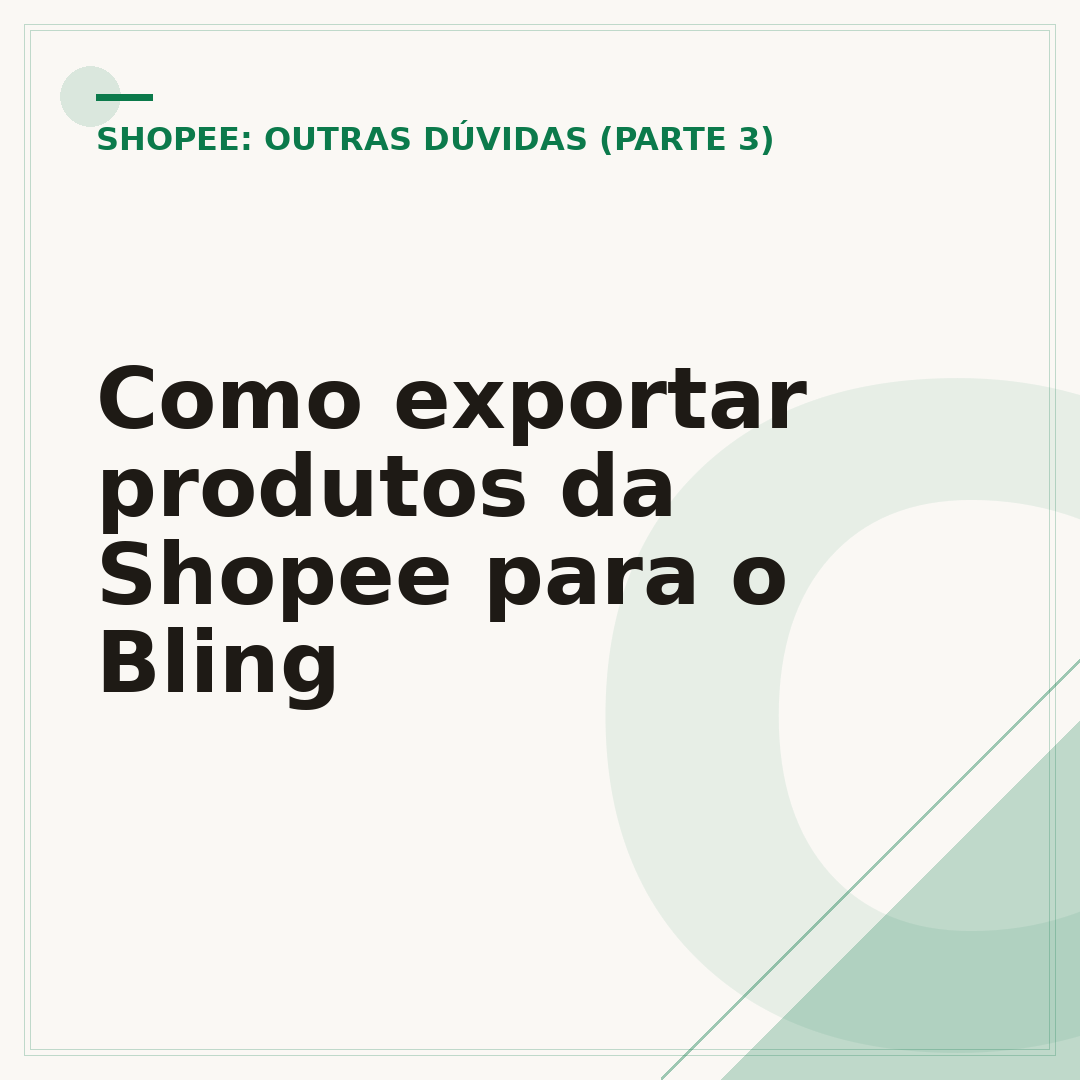 Como exportar produtos da Shopee para o Bling