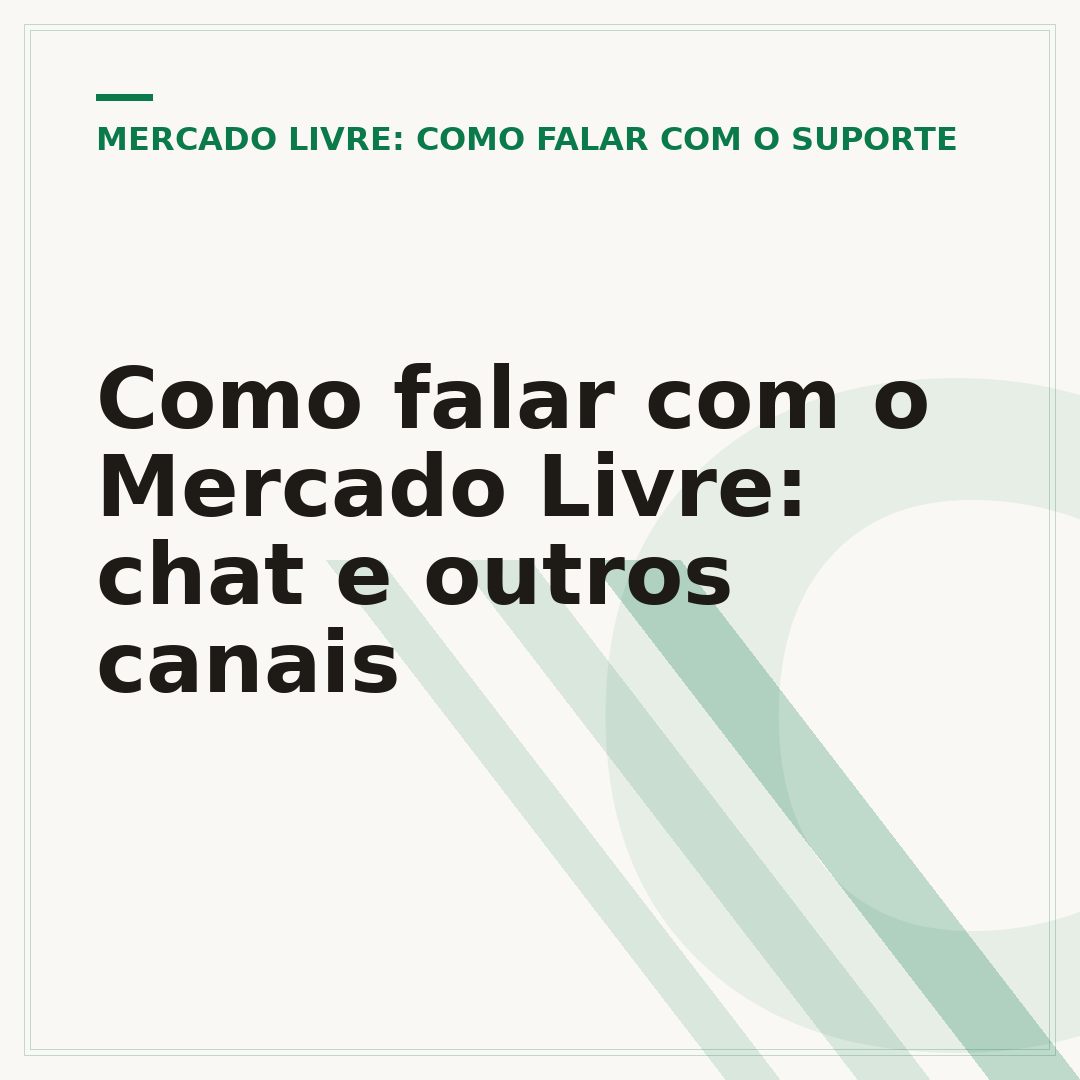 Como falar com o Mercado Livre: chat e outros canais