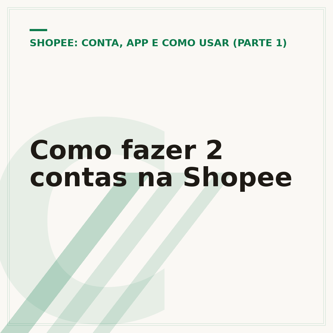 Como fazer 2 contas na Shopee