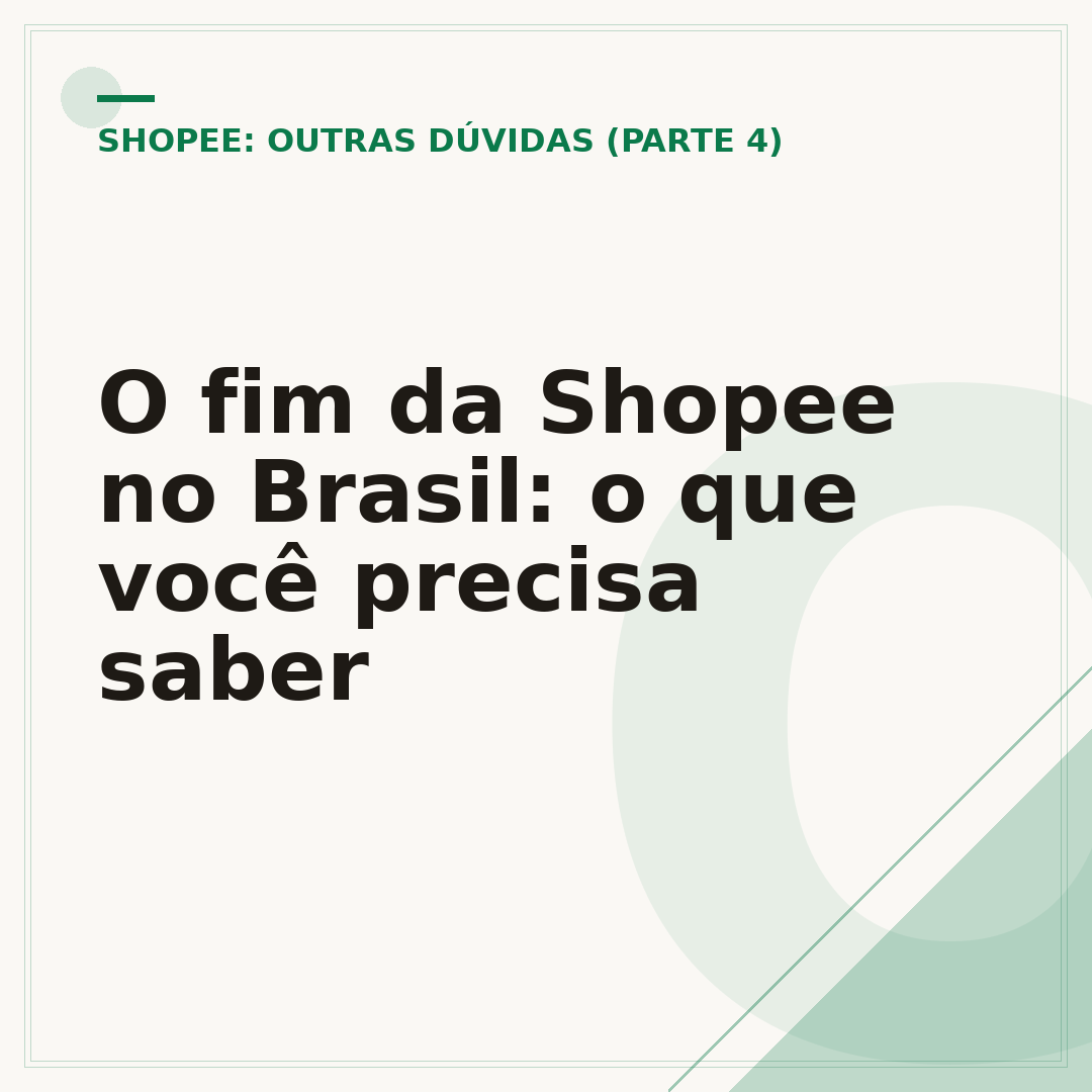O fim da Shopee no Brasil: o que você precisa saber