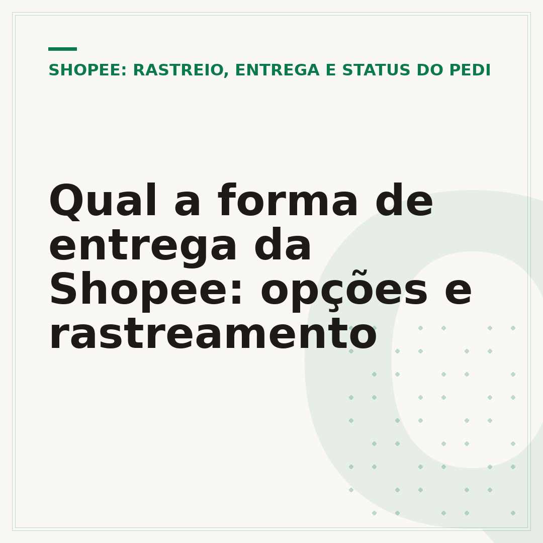 Qual a forma de entrega da Shopee: opções e rastreamento