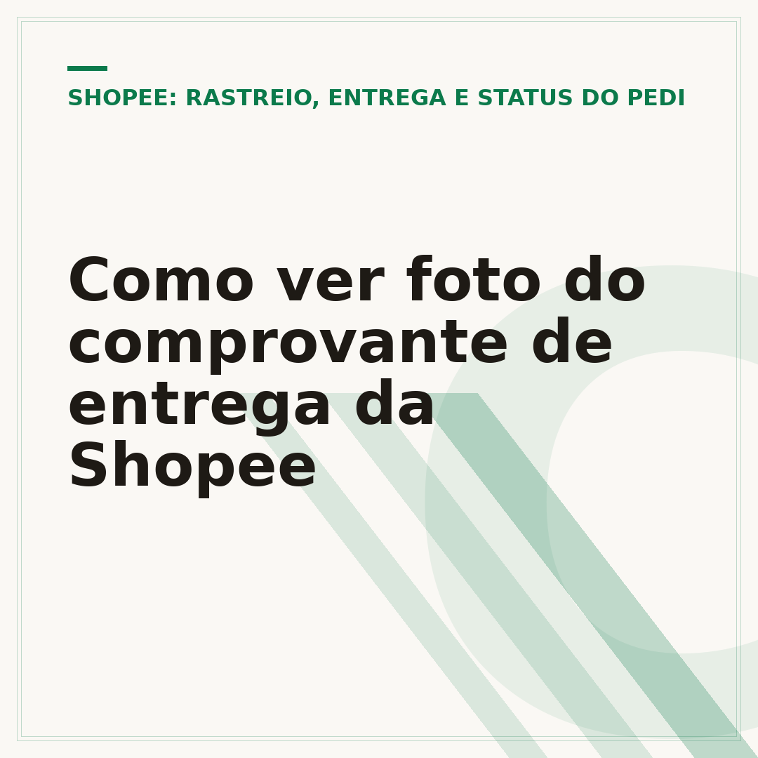 Como ver foto do comprovante de entrega da Shopee
