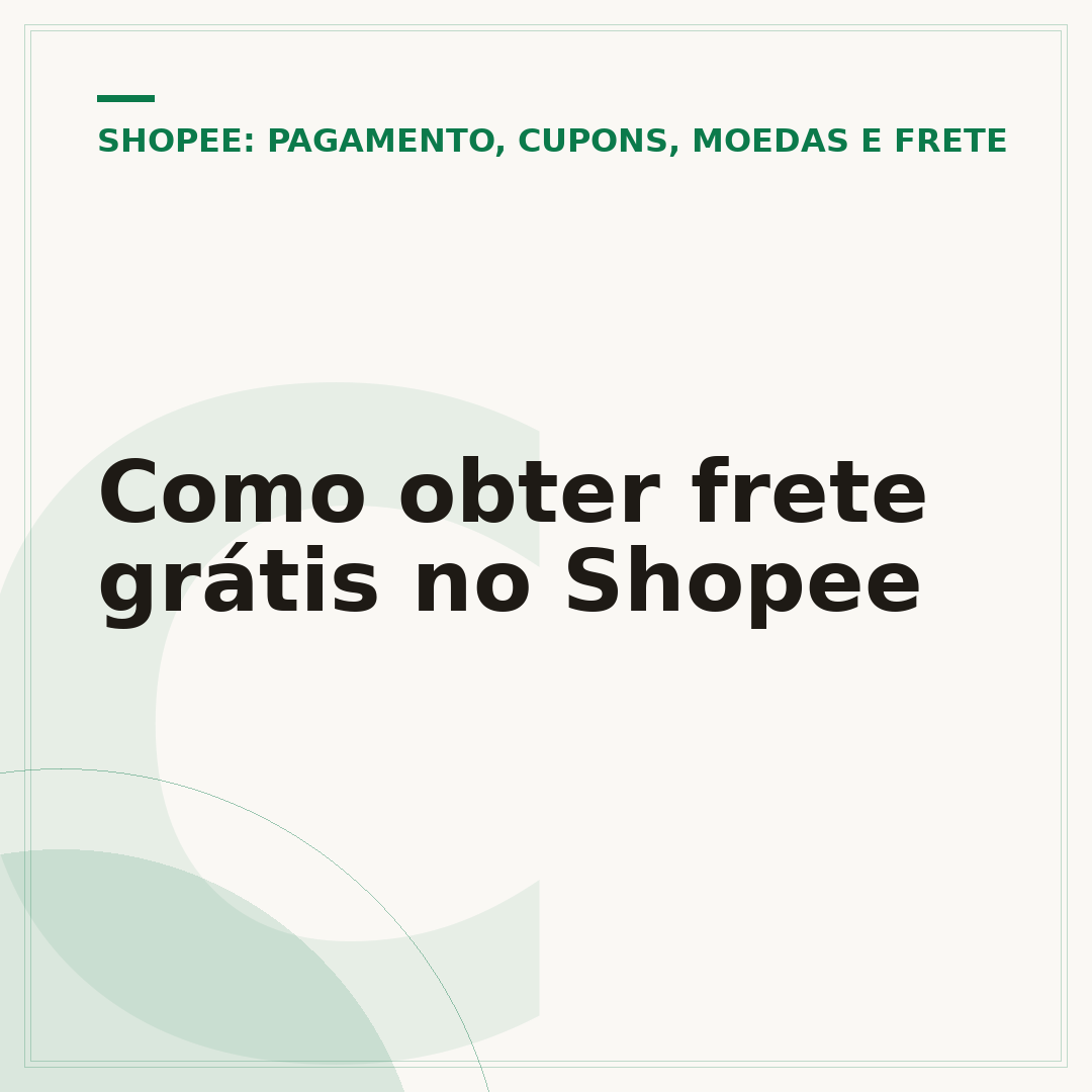 Como obter frete grátis no Shopee