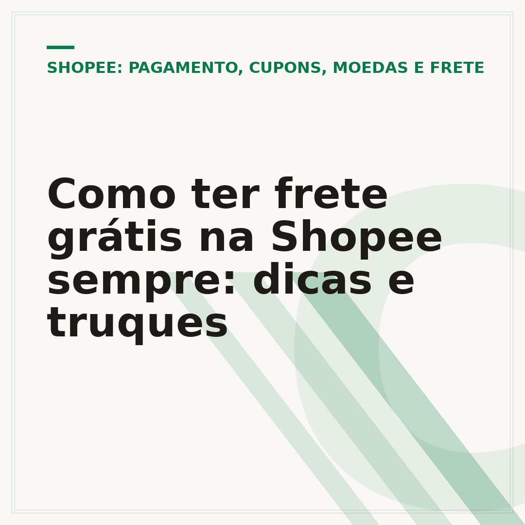 Como ter frete grátis na Shopee sempre: dicas e truques