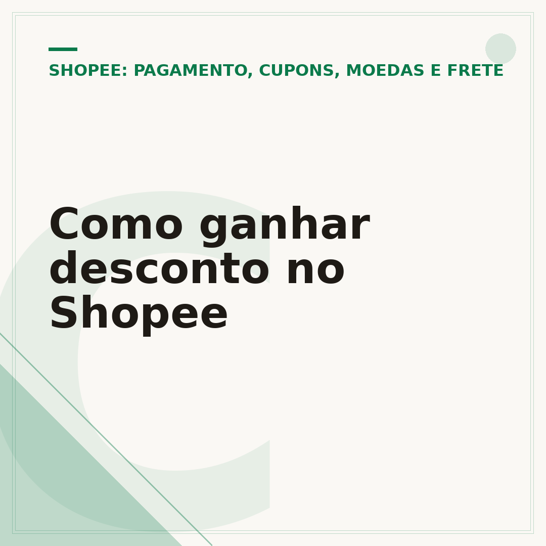 Como ganhar desconto no Shopee