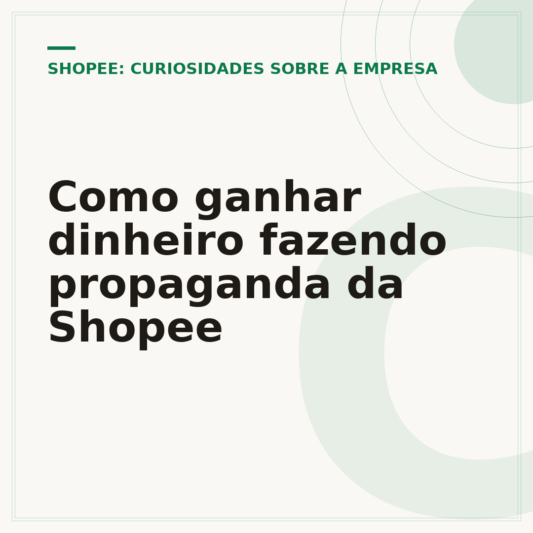 Como ganhar dinheiro fazendo propaganda da Shopee