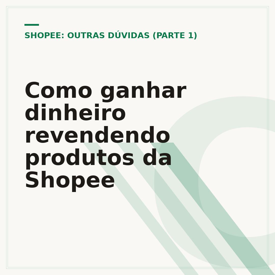 Como ganhar dinheiro revendendo produtos da Shopee