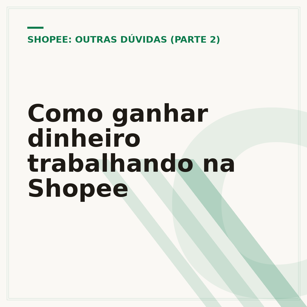Como ganhar dinheiro trabalhando na Shopee