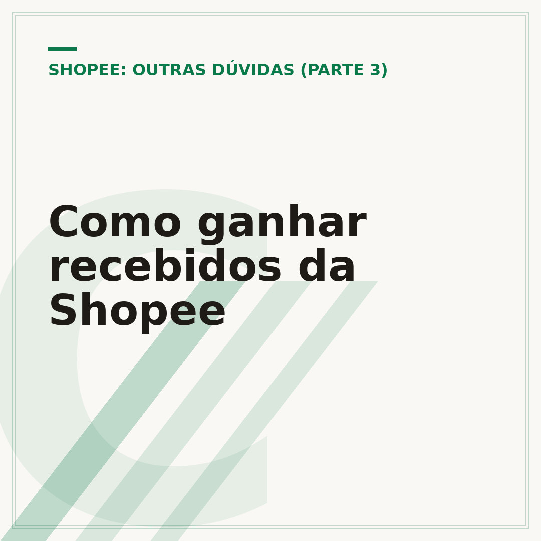 Como ganhar recebidos da Shopee