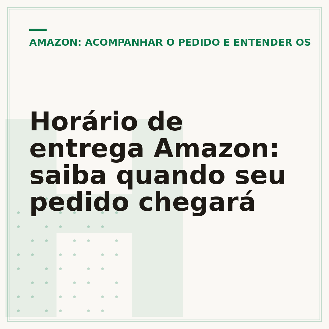 Horário de entrega Amazon: saiba quando seu pedido chegará