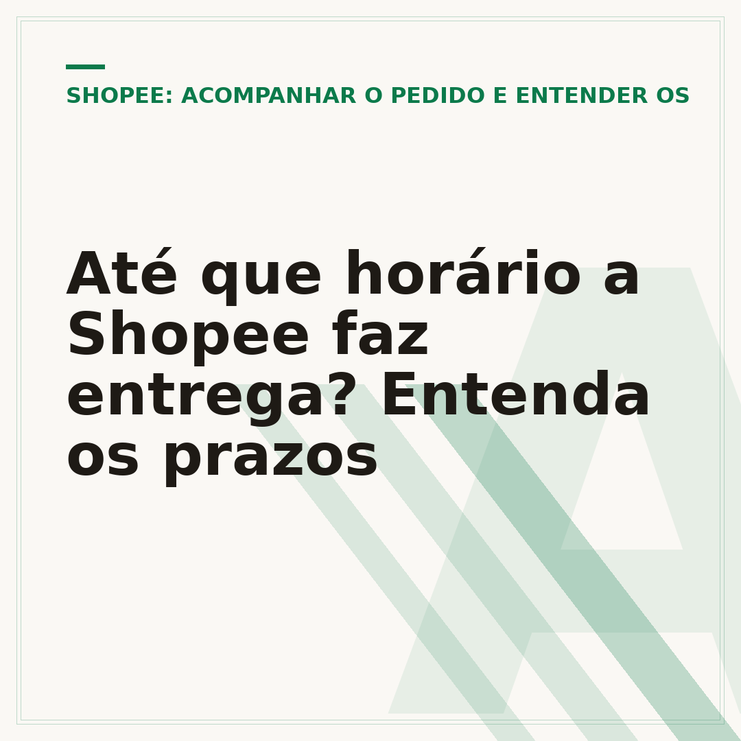 Até que horário a Shopee faz entrega? Entenda os prazos
