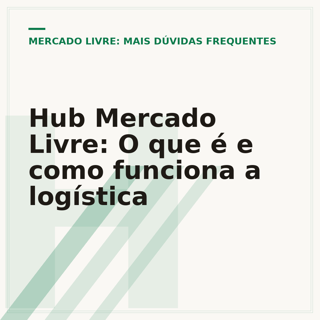 Hub Mercado Livre: O que é e como funciona a logística