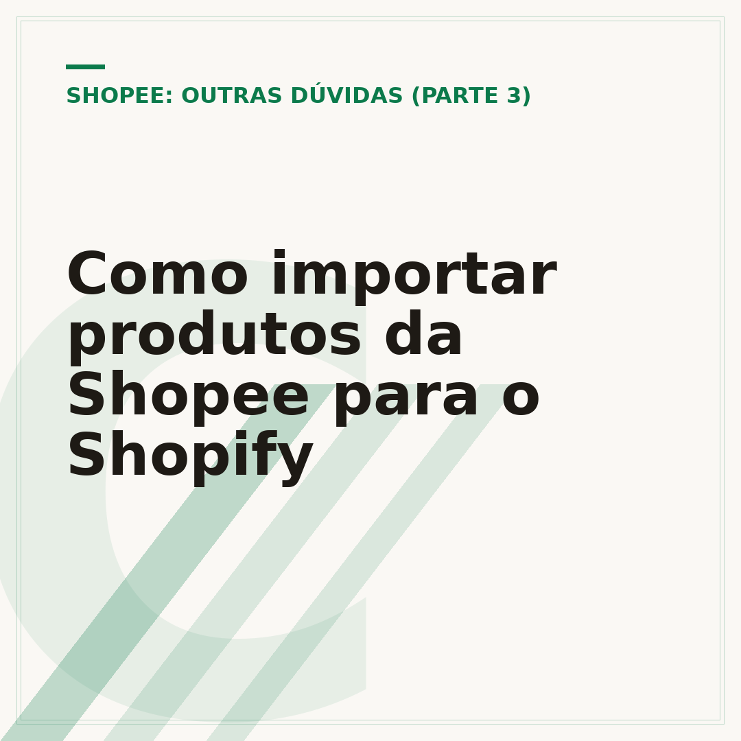 Como importar produtos da Shopee para o Shopify