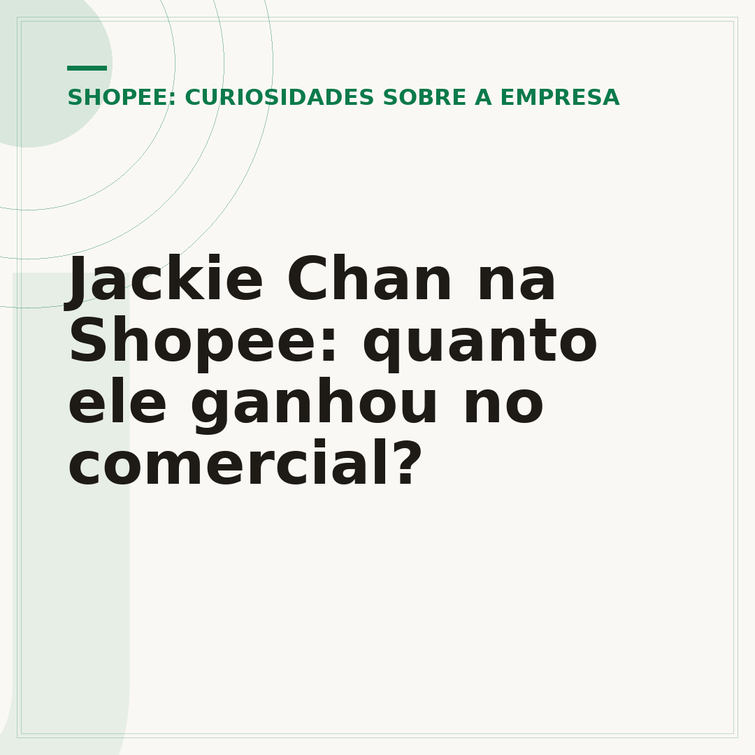 Jackie Chan na Shopee: quanto ele ganhou no comercial?