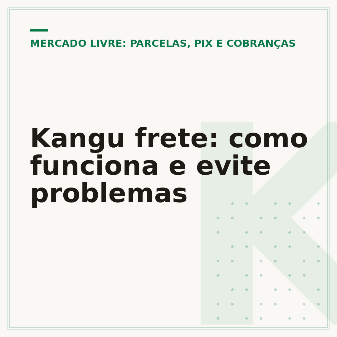 Kangu frete: como funciona e evite problemas