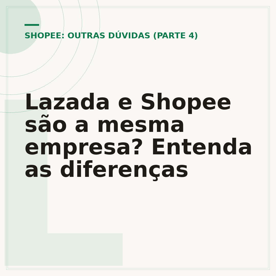 Lazada e Shopee são a mesma empresa? Entenda as diferenças