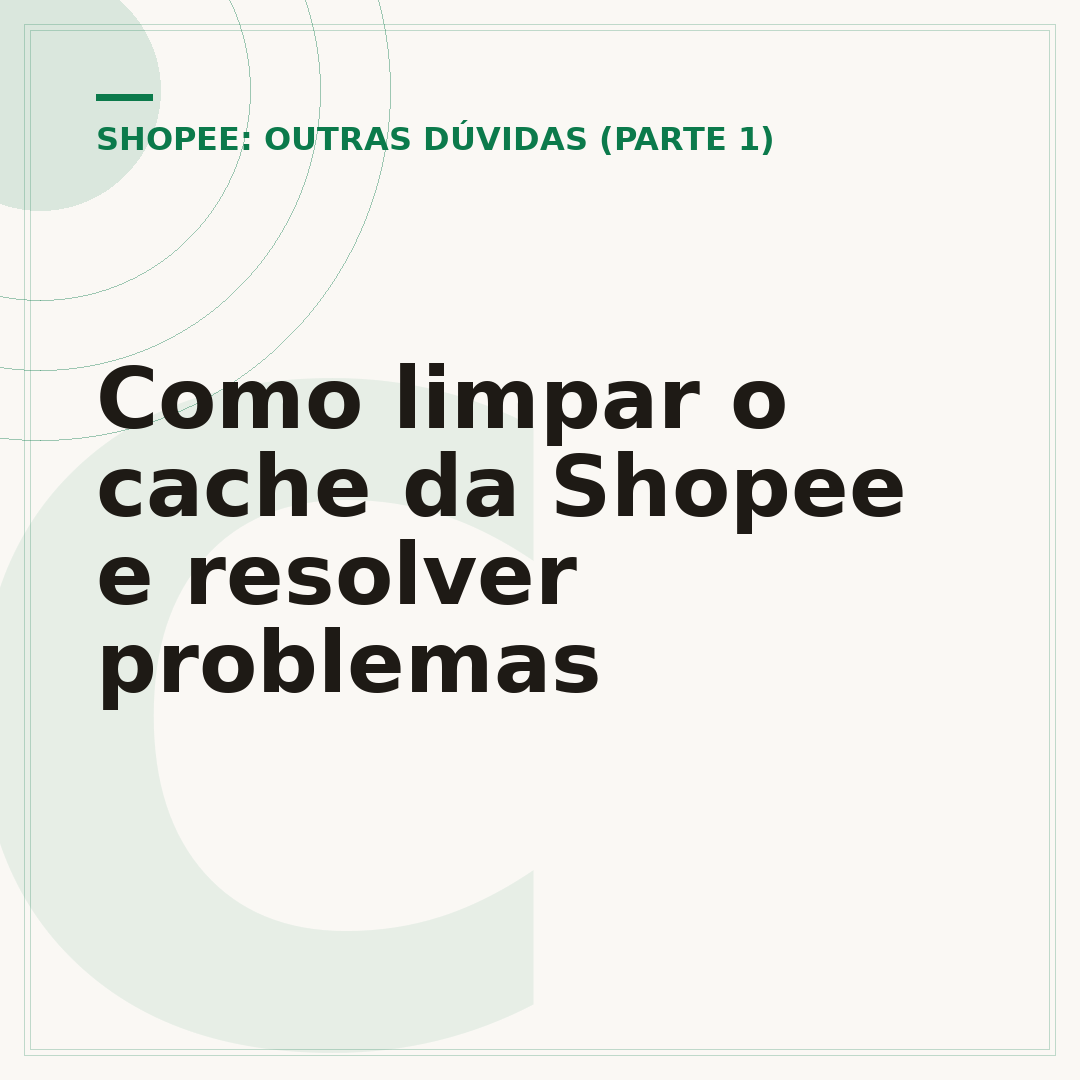 Como limpar o cache da Shopee e resolver problemas