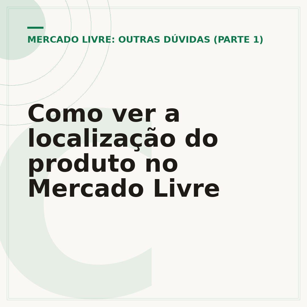 Como ver a localização do produto no Mercado Livre