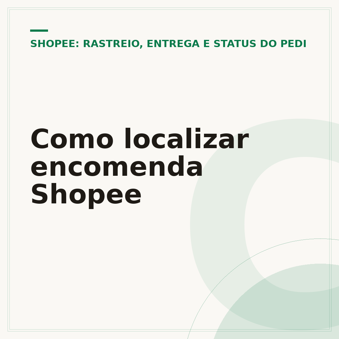 Como localizar encomenda Shopee